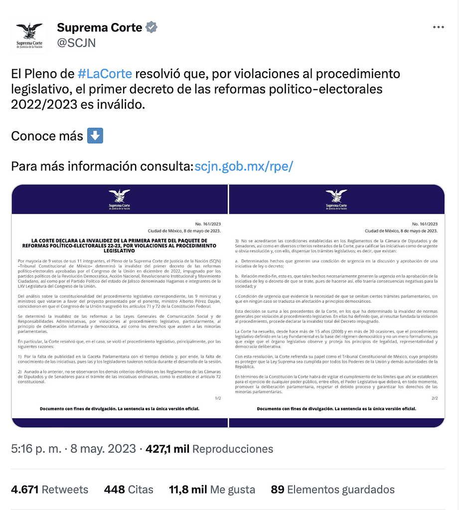 Plan B reforma electoral aún no está muerta, advierten especialistas.