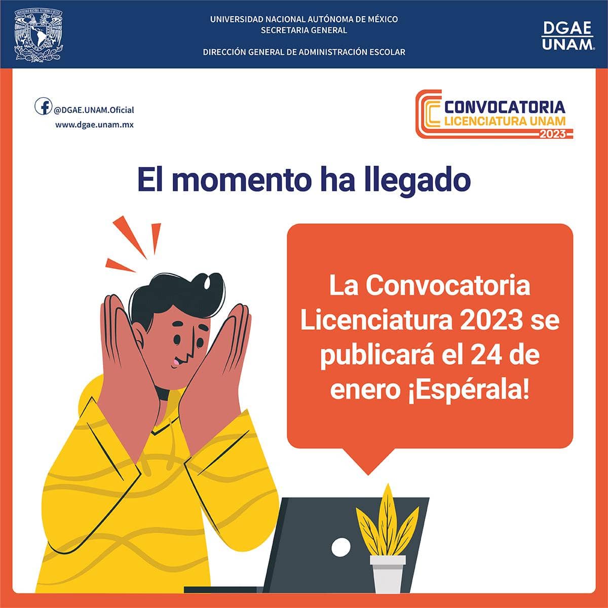 Convocatoria UNAM 2023