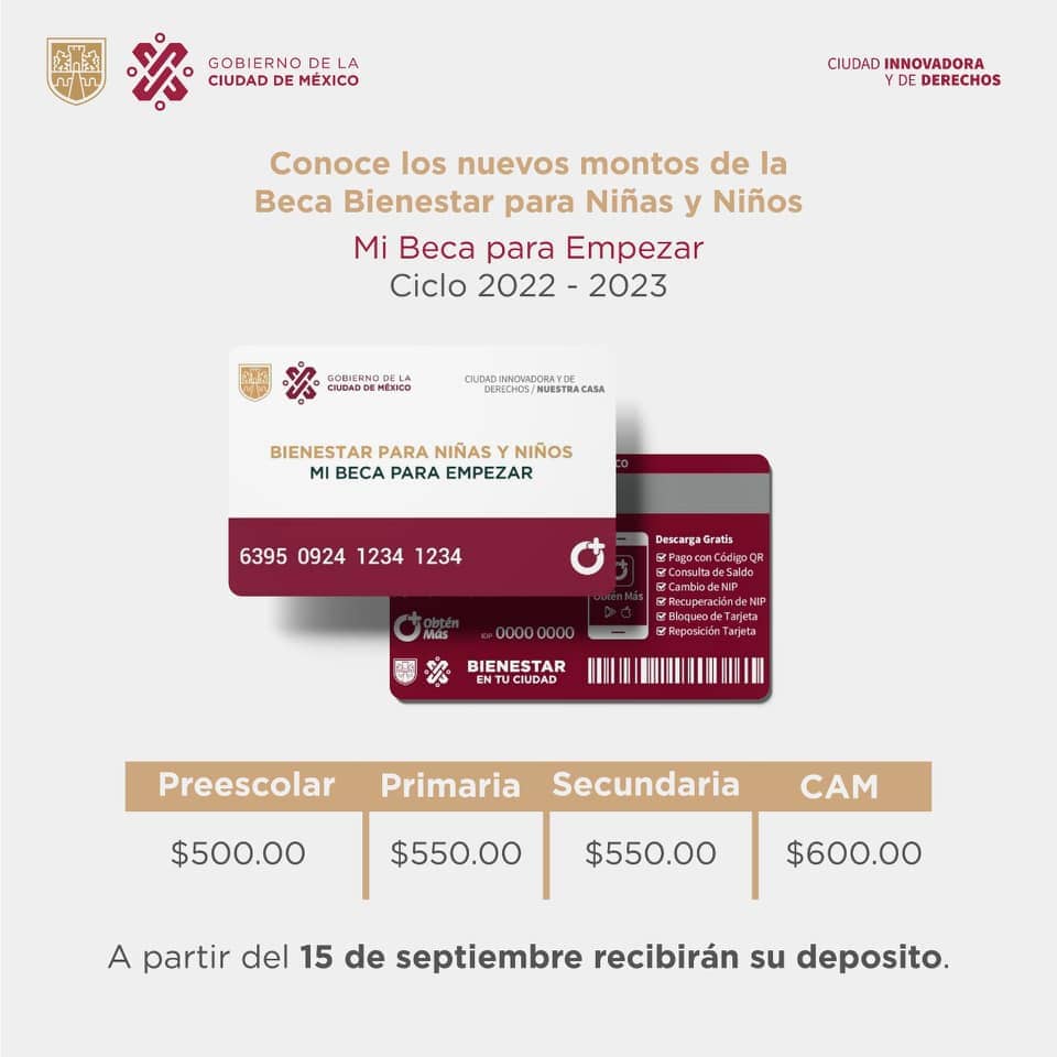 no me depositaron mi beca para empezar