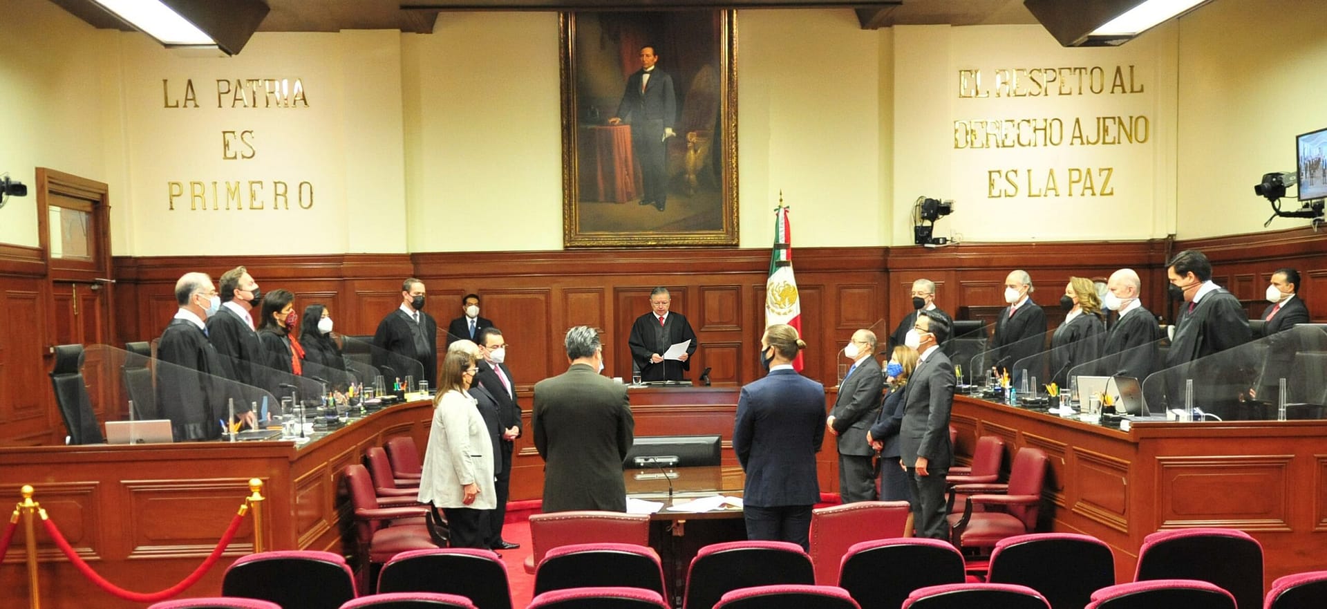 La SCJN consideró que estos tipos penales no atentan contra la seguridad nacional Foto: SCJN