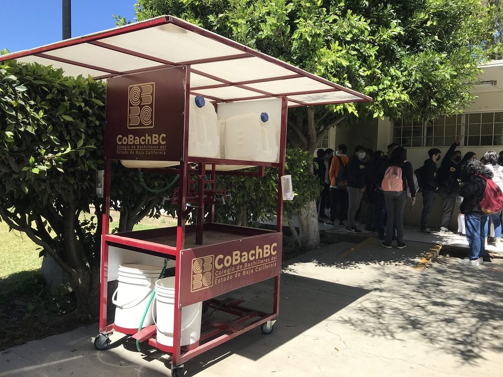 Imagen del modelo enviado al Cobach Plantel Ensenada. Los detalles de este diseño no fueron transparentados por el gobierno estatal. Crédito: Benjamín Pacheco López. 