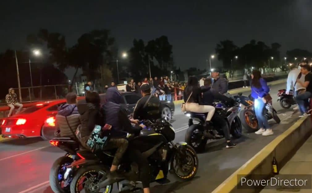 Usan calles de la CDMX como pistas para arrancones y carreras clandestinas 7
