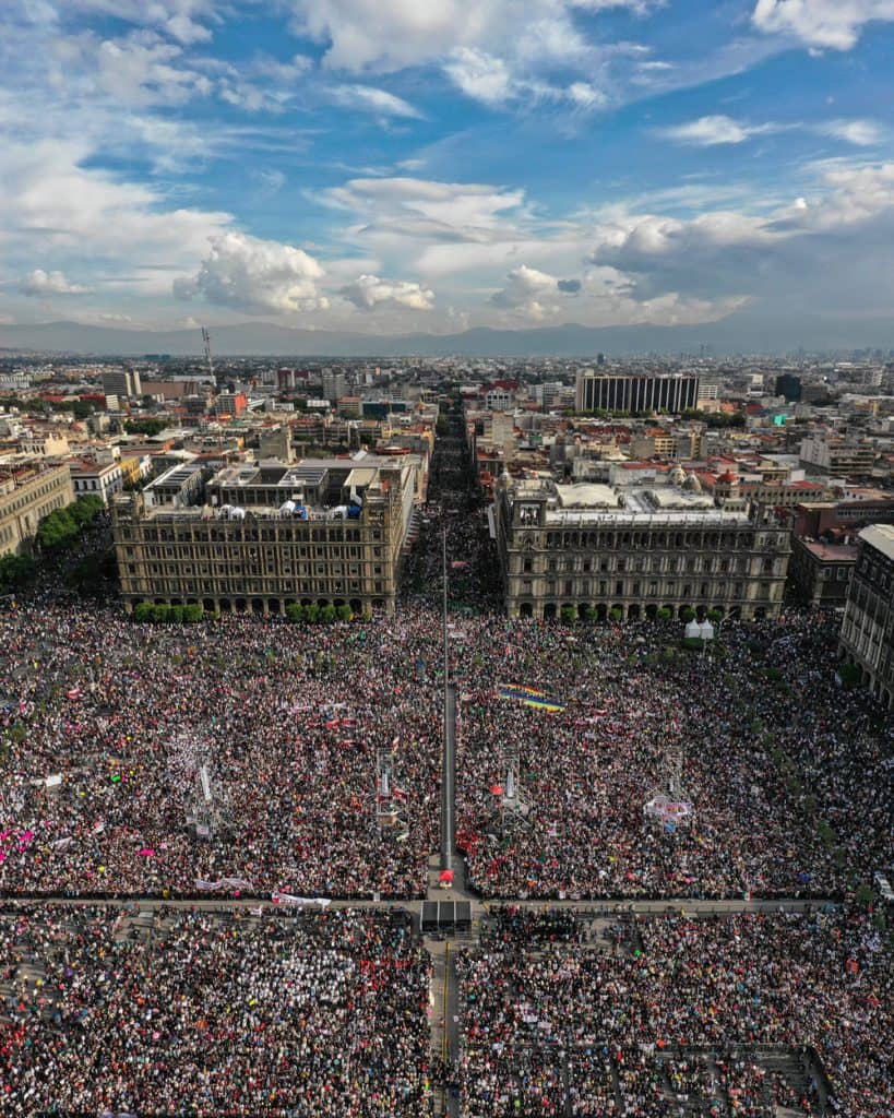 marcha amlo domingo 27 de noviembre de 2022