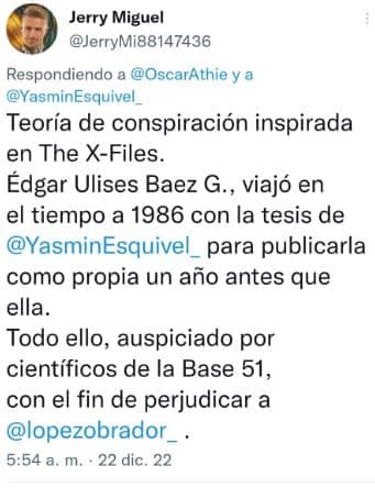 Yasmín Esquivel viajó en el tiempo Excusas de la ministra por plagio desatan burlas portada 8
