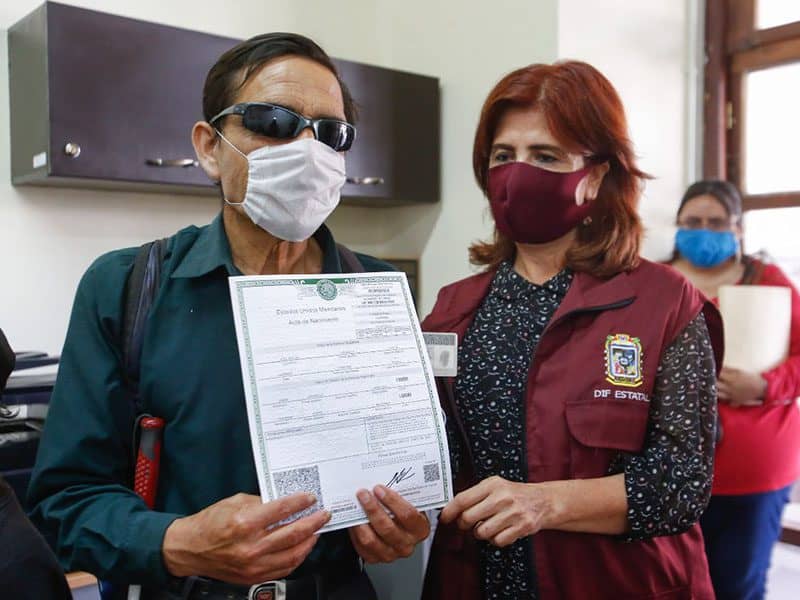 Acta de nacimiento en línea Puebla 