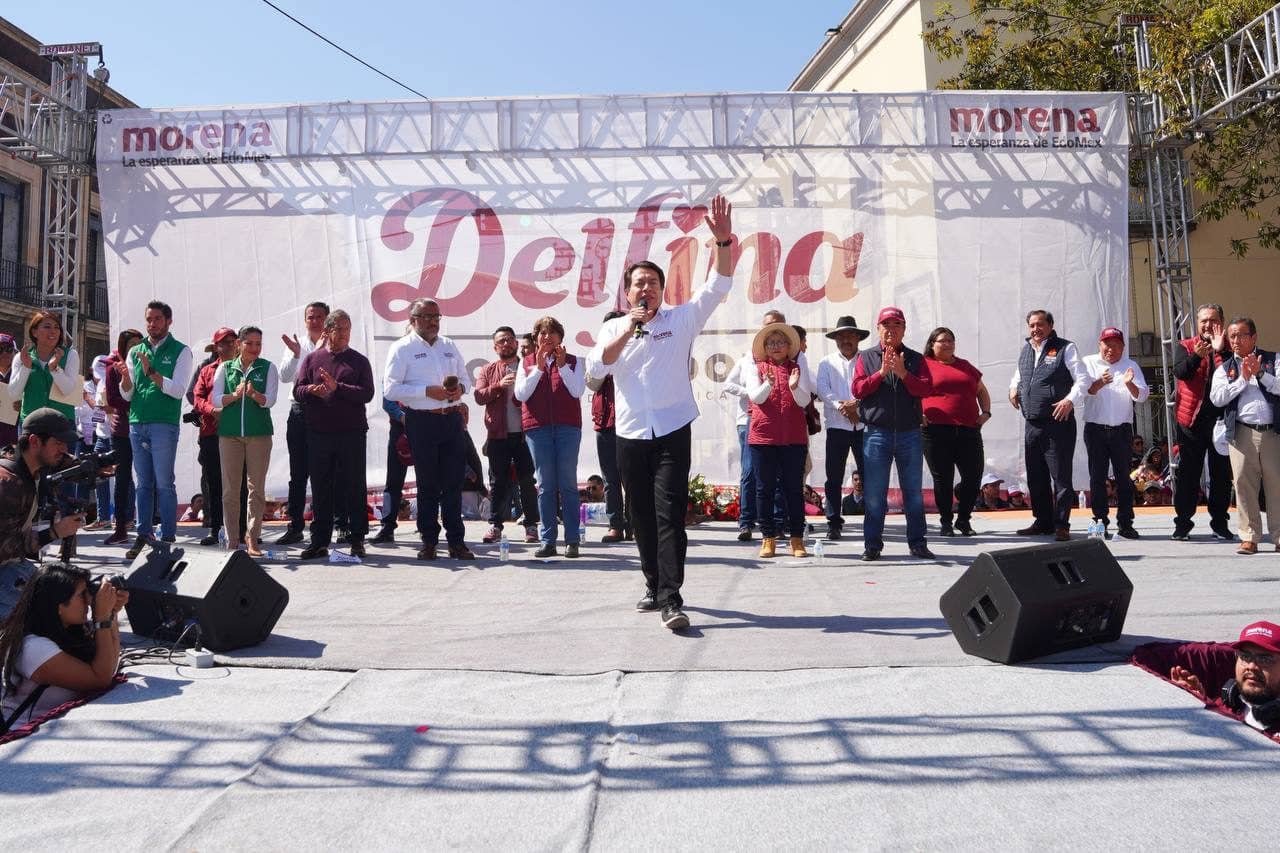 Mario Delgado, presidente de Morena, agregó que hace seis años ocurrió uno de los fraudes más vergonzosos en la historia del país | Foto: Especial