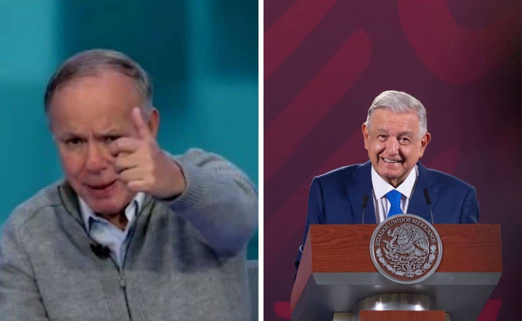 Ciro Gómez Leyva descarta que AMLO esté relacionado con el ataque en su contra Foto: AMLO y captura de pantalla
