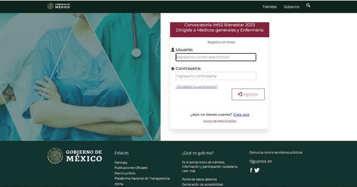 imss bienestar convocatoria 2023