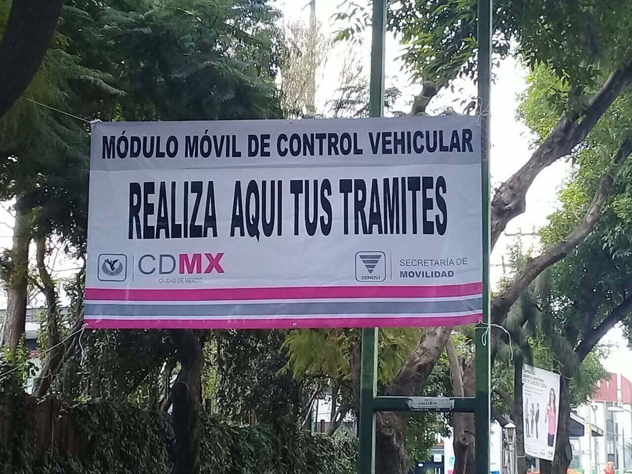 Existen módulos móviles de SEMOVI a lo largo de la CDMX para pagar tus multas. FOTO: semovi.cdmx.gob.mx