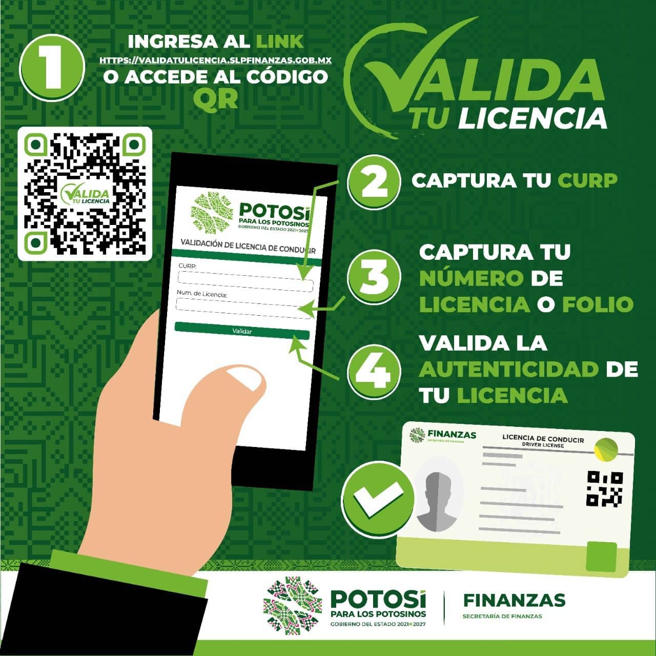 Licencia de conducir permanente san luis potosí