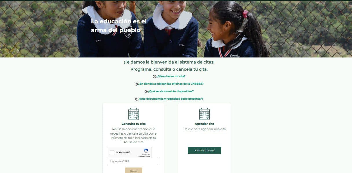 cita becas Benito Juárez 2023