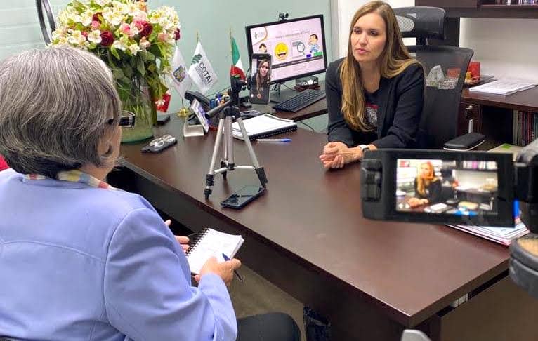 María Teresa Treviño Fernández, Consejera Presidenta de INFONL declaró que ha habido un incremento de recursos de revisión.Crédito.- FL 