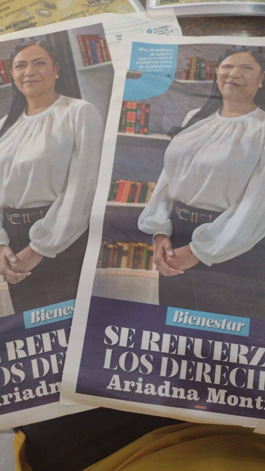 Reparten propaganda a favor de Ariadna Montiel en CDMX 1