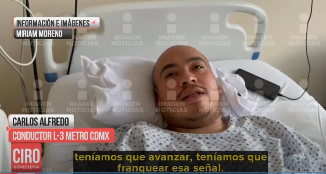 Seguí órdenes y avance. Conductor del Metro que chocó en Línea 3 desmiente a Fiscalía 3