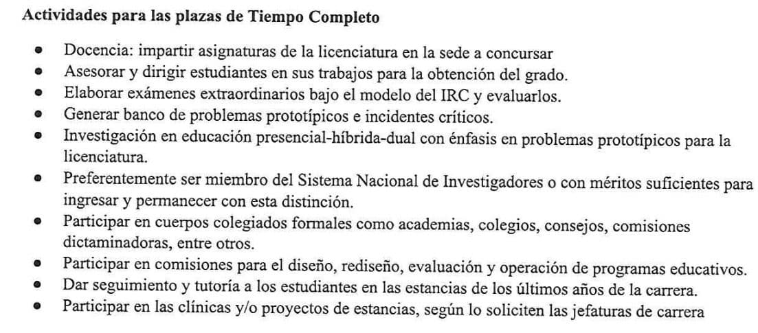 docentes - maestros - instituto rosario castellanos - vacantes