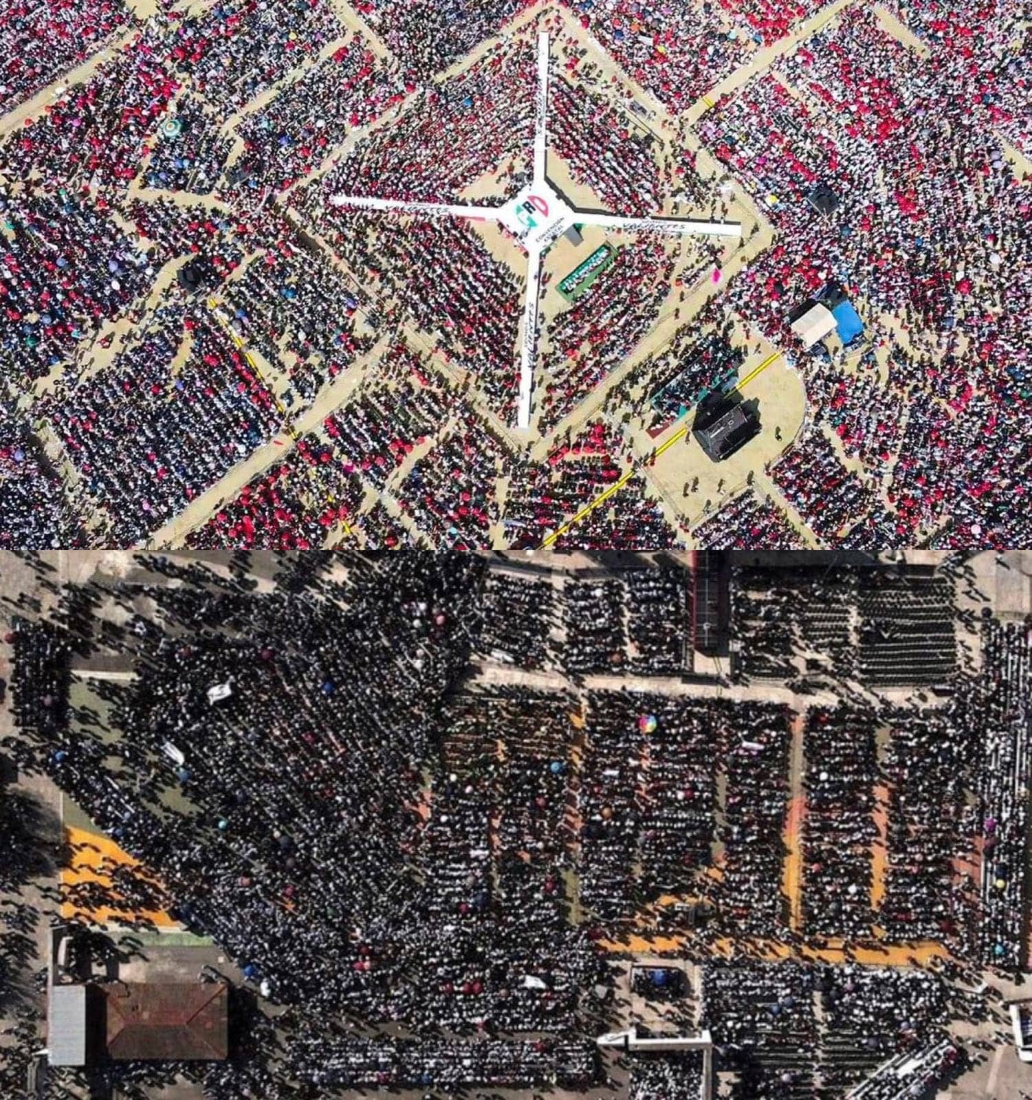 Pelea en redes por quién tuvo el cierre más grande en Edomex portada