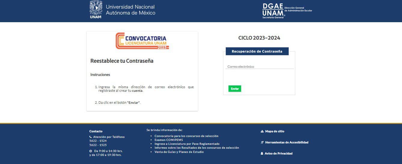mi sitio unam 2023