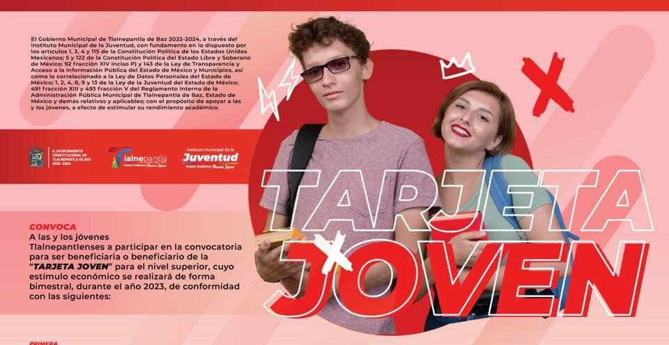Tarjeta Joven Tlalnepantla 2023