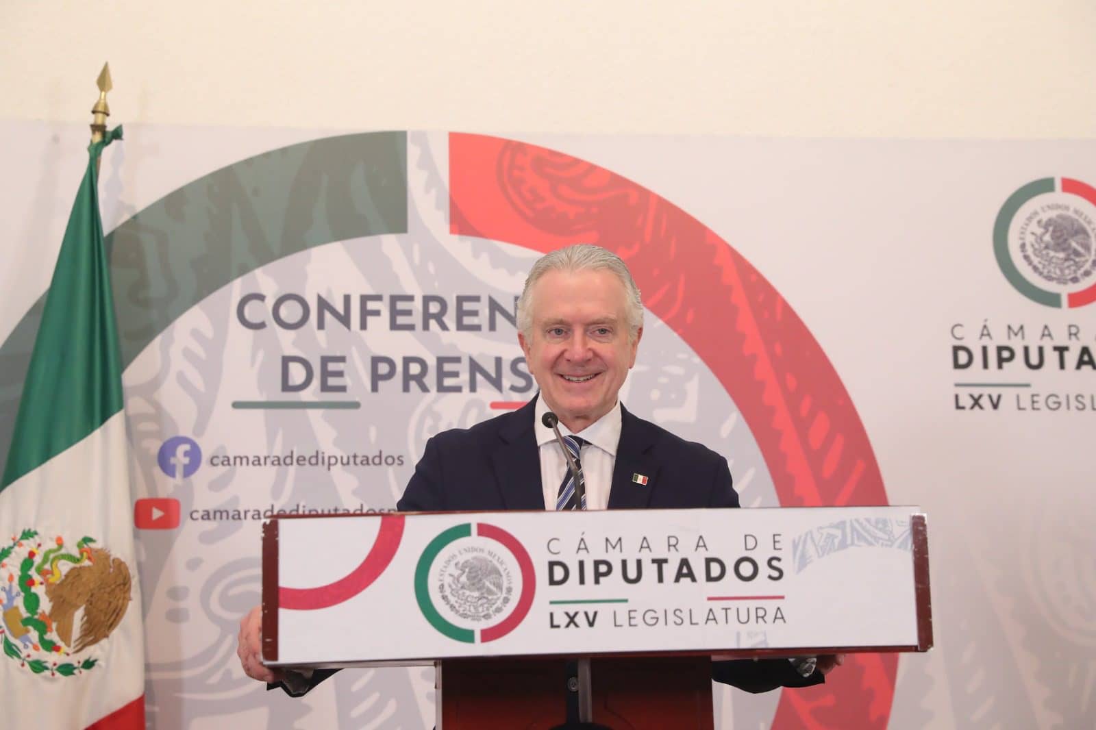 Santiago Creel, presidente de la cámara Foto: Cámara de Diputados