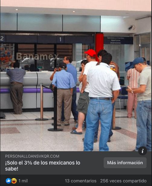 Presunta estafa Foto: Captura de pantalla