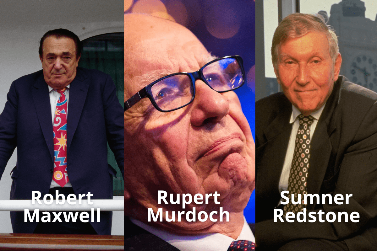 De acuerdo con el creador de la serie, los personajes tienen ciertos parecidos con algunos magnates de las comunicaciones. FOTO: DataNoticias