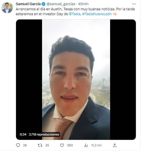 Políticos se cuelgan la medalla por planta de Tesla en Nuevo León 4