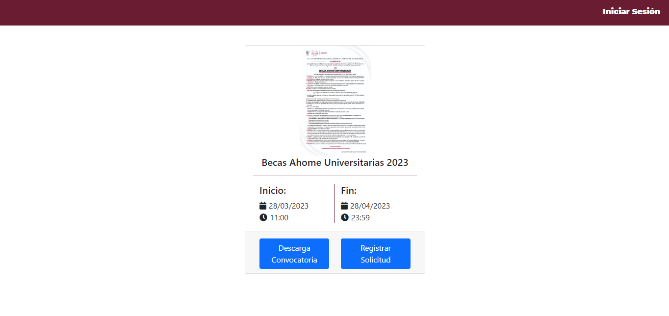becas ahome 2023 registro