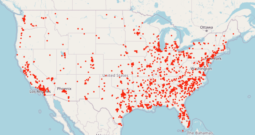 De acuerdo con Gun Violence, en lo que va de 2023, se han registrado 9 mil 488 tiroteos en Estados Unidos. FOTO: gunviolence.org