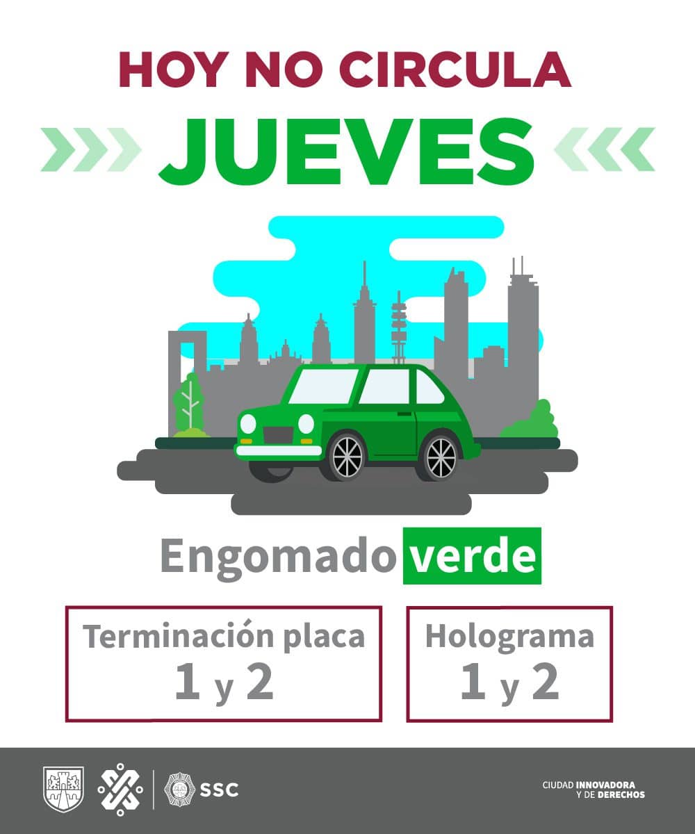 hoy no circula 16 de marzo cdmx edomex