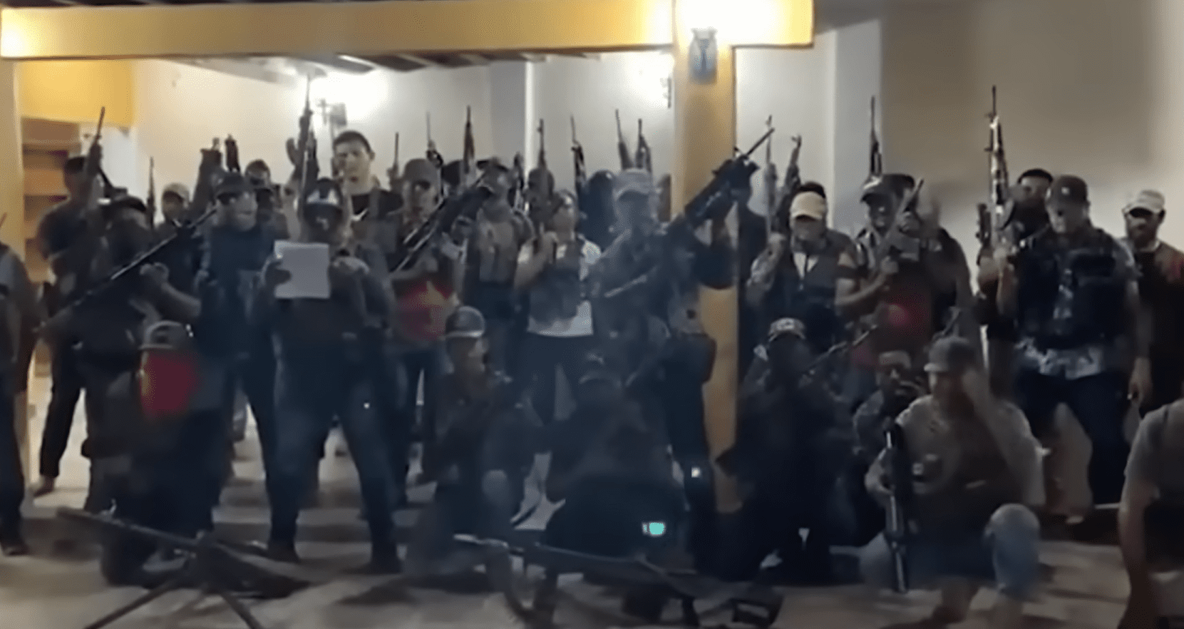 En diciembre de 2022, La Familia Michoacana anunció su llegada a Milpa Alta, CDMX, a través de un video publicado en redes sociales. FOTO: captura de pantalla RRSS.