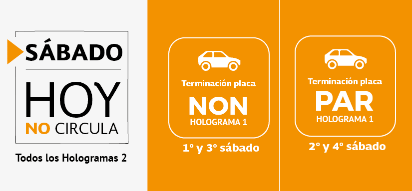hoy no circula sabatino semana santa cdmx edomex 2023