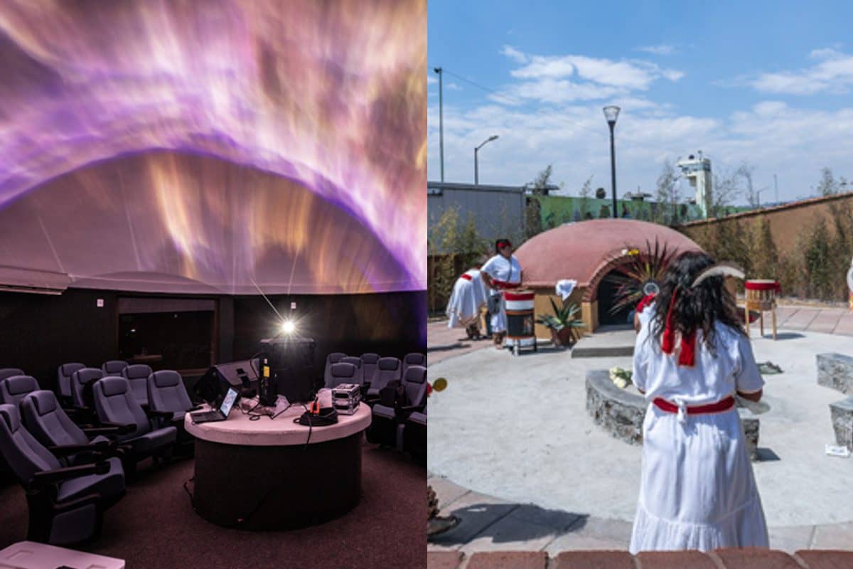 Utopía Libertad cuenta con el primer planetario gratuito en la CDMX. FOTO: utopiasuztapalapa.com