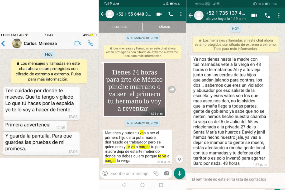 El Ministerio Público necesita pruebas para proceder con las amenazas de muerte , por lo que es necesario que lleves todas las que tengas disponibles para levantar una denuncia. FOTO: DataNoticias