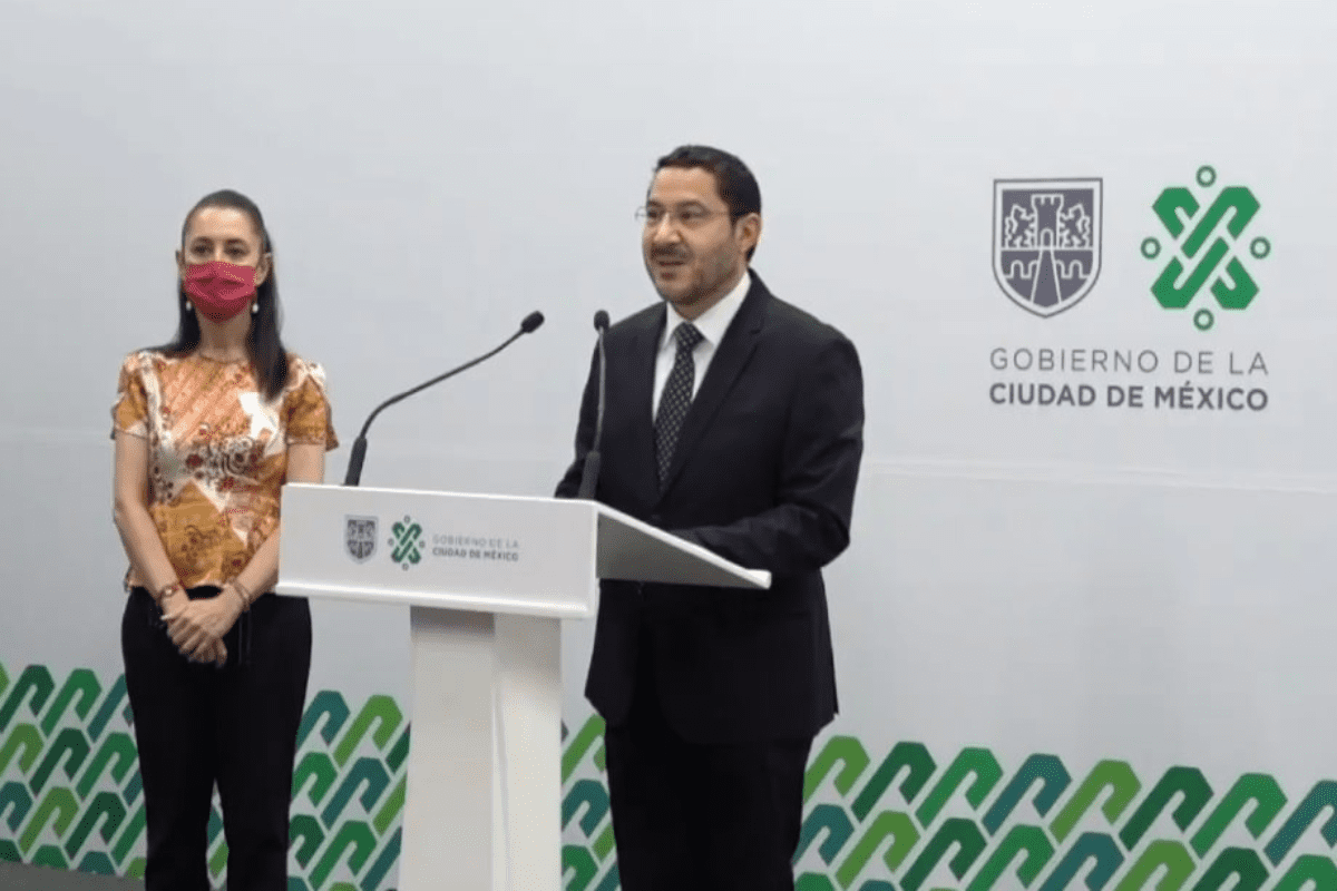Claudia Sheinbaum nombró a Batres como Secretario de Gobernación en 2021. FOTO: captura de pantalla