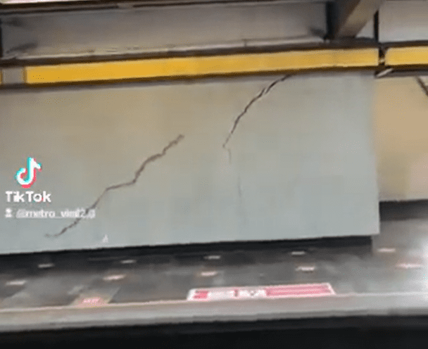 Denuncias a través de redes sociales evidencian las necesidades del Metro. FOTO: Captura de pantalla