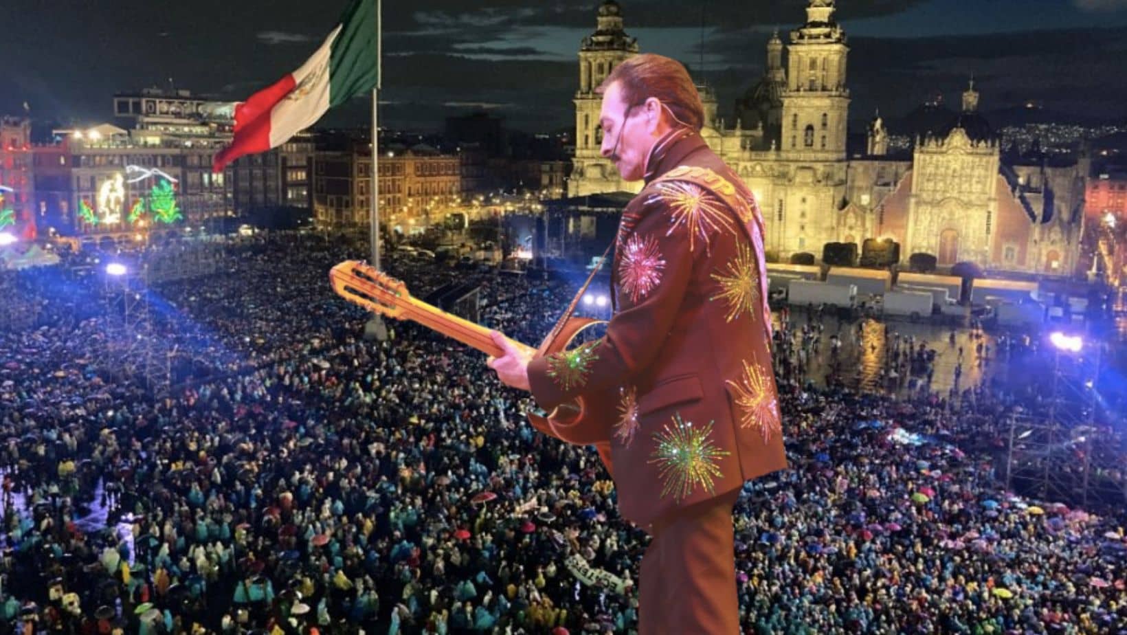 Los Tigres del Norte en el Zócalo 2022 Foto: Datanoticias