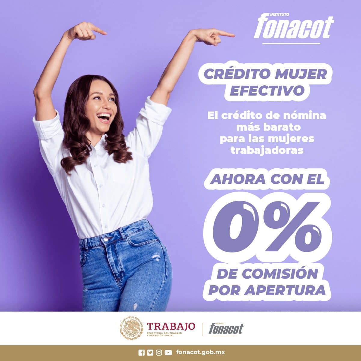 crédito mujer efectivo FONACOT