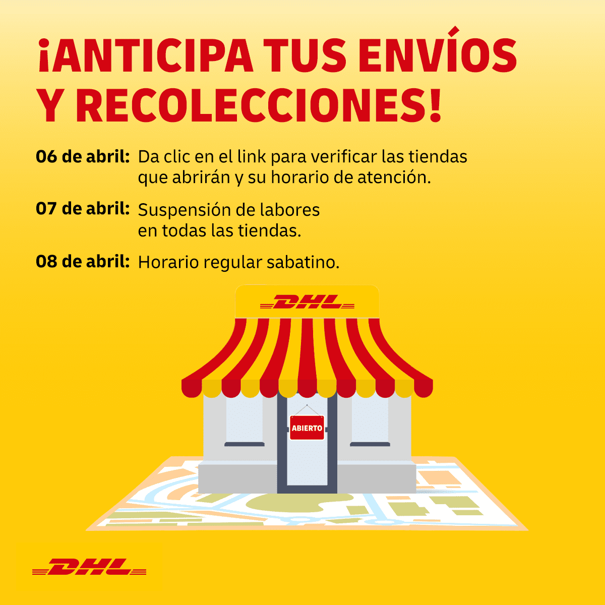 DHL trabaja Semana Santa 2023
