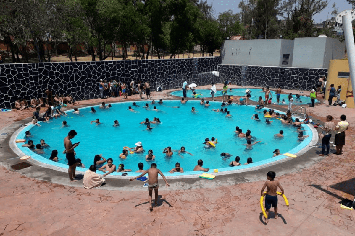 Pasa el Día del niño y el puente de fin de mes dándote un chapuzón en el Parque acuático Jalalpa. FOTO: Twitter