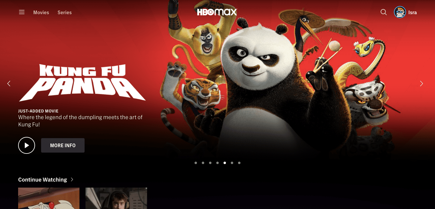 HBO Max Foto: Captura de pantalla