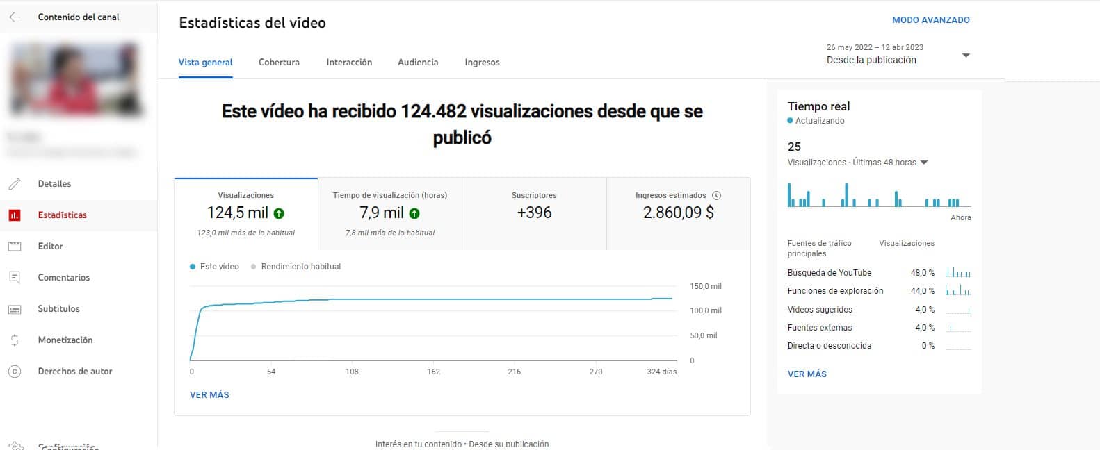 cuanto paga youtube mexico pesos mexicanos 2023 4