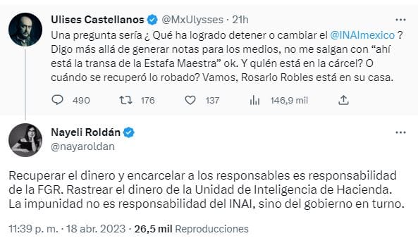 para que sirve el INAI Debate en redes 2