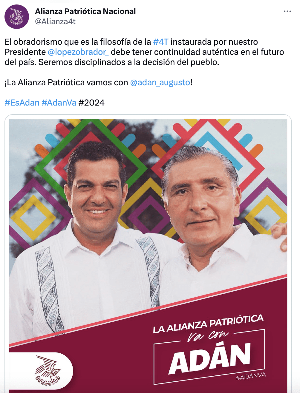 Corcholatas crean su propio partido. 