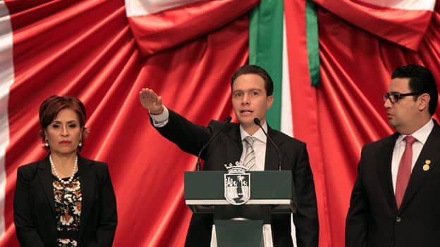 Toma de protesta como gobernador de Manuel Velasco