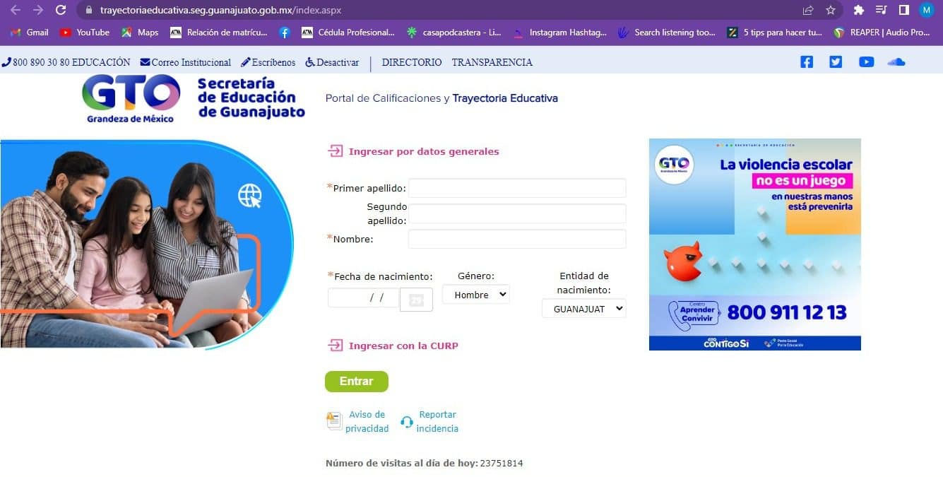 Certificado secundaria Guanajuato