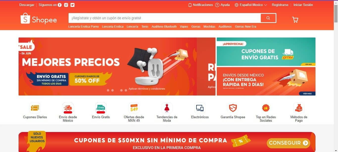 Es seguro comprar en Shopee
