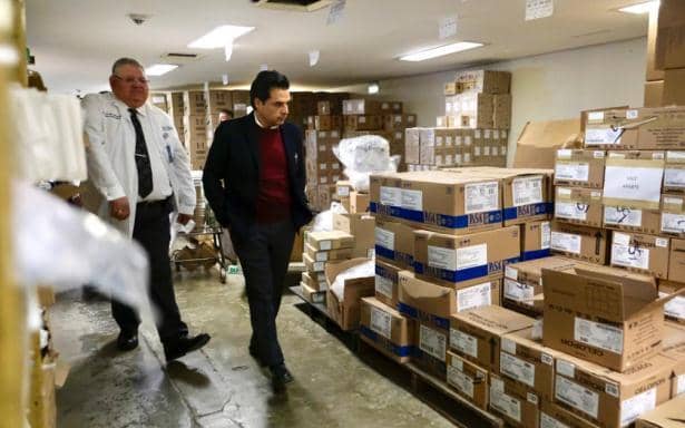 Vacunas y fármacos para tratar enfermedades como cáncer, VIH y cardíacas entre los medicamentos caducados en los almacenes del IMSS. Crédito: Instituto Mexicano del Seguro Social.