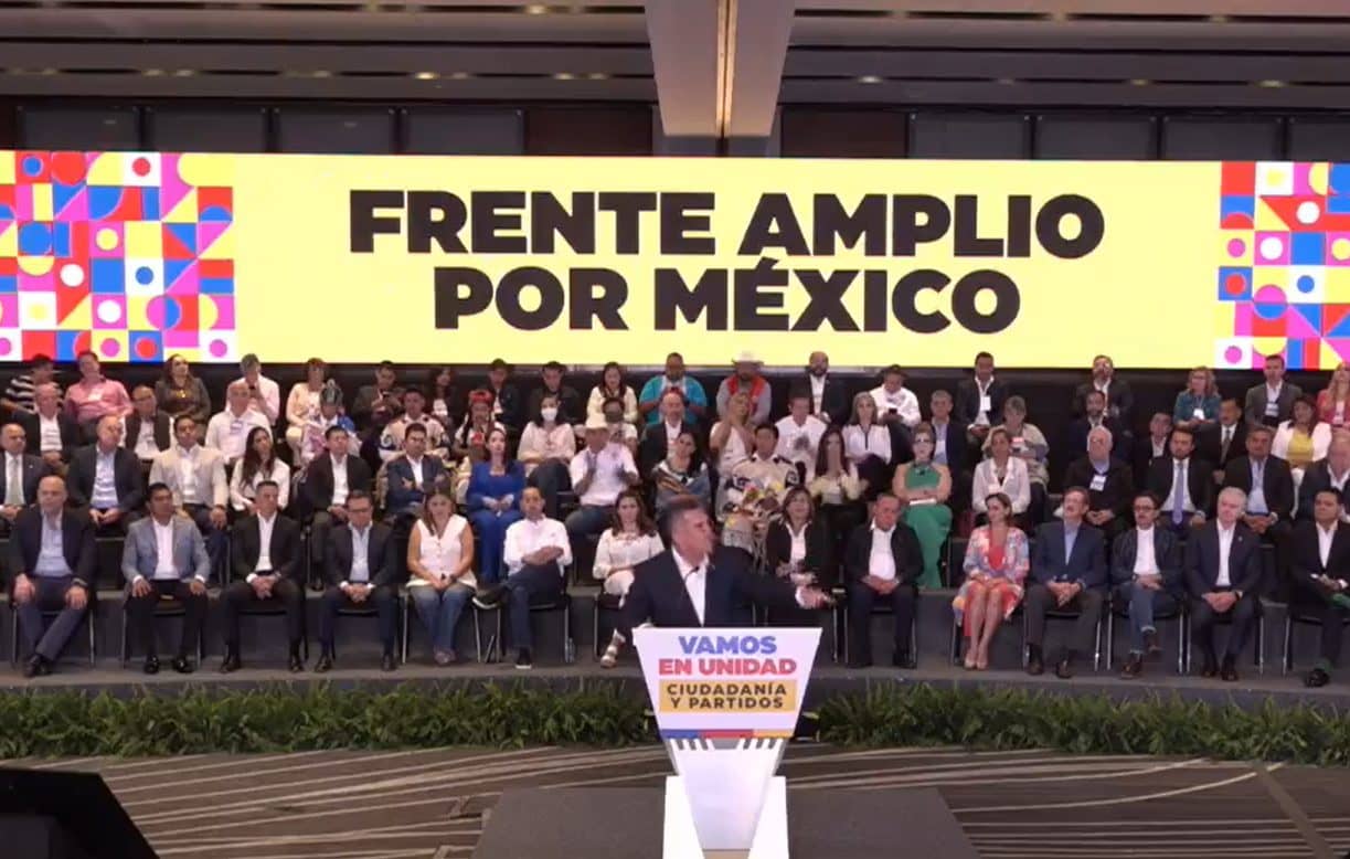 Frente Amplio por México. Oposición también hará encuesta para elegir a candidato presidencial morena