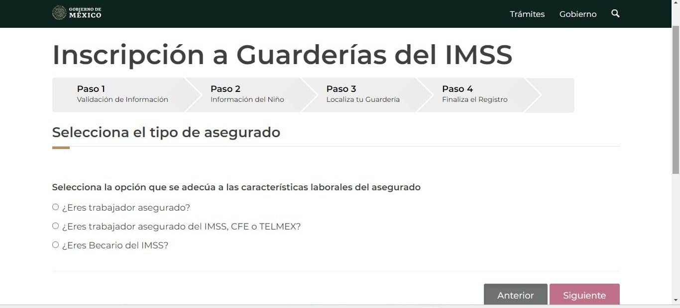 Inscripción guardería IMSS en línea Inscripción guardería IMSS en línea