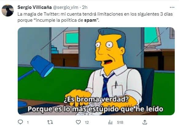 Twitter y Spam